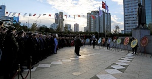 ULU ÖNDER ATATÜRK ÖZLEMLE VE SAYGIYLA ATAŞEHİR’DE ANILDI