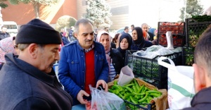 12 Günde 40 Ton Patates Satıldı