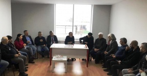 Batal İlgezdi Yerel Basını kahvaltıda ağırladı.