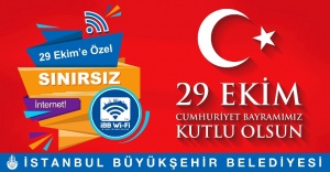 İBB’DEN CUMHURİYET BAYRAMI’NDA SINIRSIZ İNTERNET