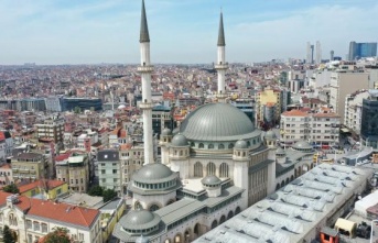 Taksim Camii açılıyor