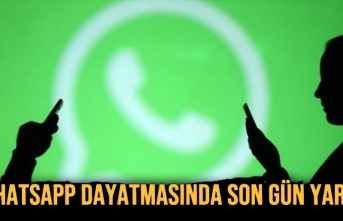 WhatsApp için son gün!