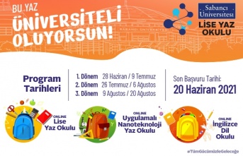 Sabancı Üniversitesi Lise Yaz Okulları kayıtları 20 Haziran’da sona eriyor