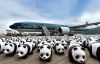 Hong Kong havaalanına 1600 panda indi