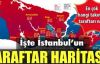 İstanbul'un Taraftar Haritası;  “Anadolu'da Fenerbahçe, Avrupa'da Galatasaray“