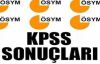  KPSS 2014 sonuçları açıklandı,