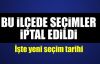 Yalova’da seçimler iptal edildi