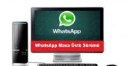 WhatsApp'tan masaüstü sürümü yayında