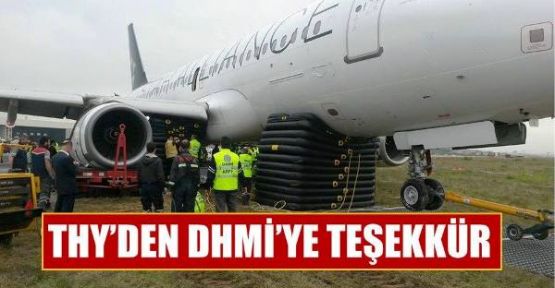 THY'DEN DHMİ'YE TEŞEKKÜR