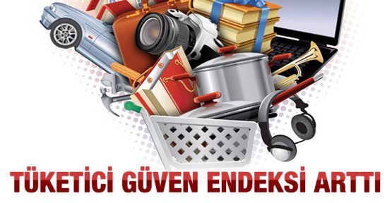 Tüketici güven endeksi %0,5 arttı