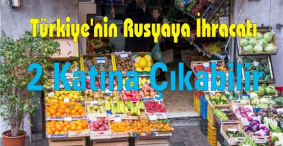 Türkiye'nin Rusya'ya İhracatı 2 Katına Çıkacak