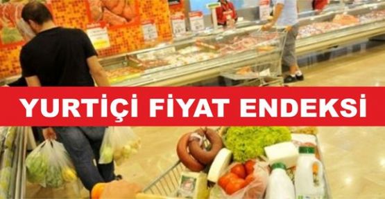  Yurt içi üretici fiyat endeksi aylık %0,33 arttı