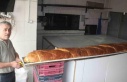3 metre 80 santimetre uzunluğunda ekmek'le rekor...