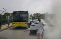 Ataşehir’de Trafikte Bıçaklı Kavga: Yangın...