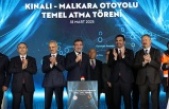 Kınalı-Malkara Otoyolu'nun temeli atıldı: