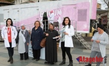 Beykoz'da Pembe Karavan Kanserden Koruyor