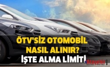 ÖTV Muaf Engelli Araçları nasıl alırım