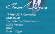 Erol Sayan özel konseri 19 Mart’ta Cem Karaca Kültür Merkezi’nde