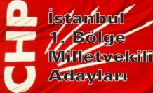 CHP İstanbul 1. bölge Milletvekili adayları