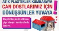 Plastik Atıklar Hayvanlara Yuva Olacak, Ataşehir