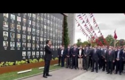 15 Temmuz’da katledilen şehitleri İBB Başkanı Ekrem İmamoğlu'nun katılımı ile anıldı
