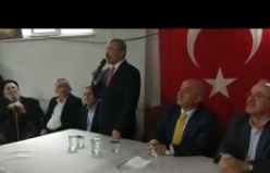 Ak Parti Ataşehir Belediye Başkan adayı İsmail Erdem'in Yenisahra Mahallesindeki  konuşması