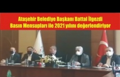 Ataşehir Belediye Başkanı Battal İlgezdi, Basın Mensupları ile 2021 yılını değerlendiriyor