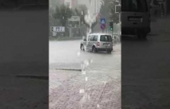 Bilecik’te Sağanak Yağmur