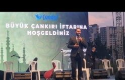 Çandef'in 15 bin kişilik İftarında Federasyon Başkanı Zeynettin Aydın'ın konuşması,