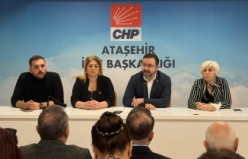 CHP Ataşehir İlçe Başkanı Celal Yalçın, 2024 2025 Eğitim Öğretim Yılının ikinci yarısı için  basın açıklaması yaptı