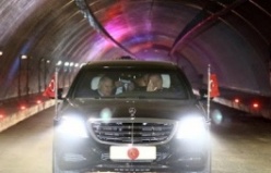 Cumhurbaşkanı Recep Tayyip Erdoğan, Avrasya Tüneli’nde İncelemelerde Bulundu