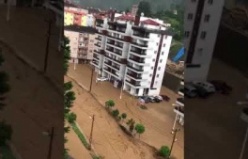 Rize Çayeli Sel Baskını. 2020