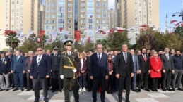 Ataşehir 29 Ekim Cumhuriyet Bayramı çelenk sunma töreni, 2022