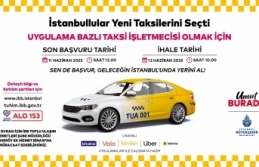 150 YENİ TAKSİ PLAKASI İHALESİ İÇİN SON BAŞVURU...