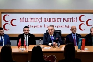MHP'li Yönter Ataşehir  ilçe başkanlığını ziyaret etti
