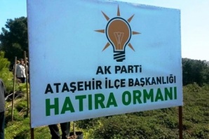 Ak Parti Ataşehir Ağaç Dikme Etkinliği 2016