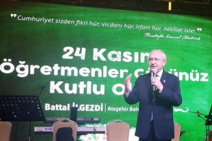 Ataşehir Öğretmenler Günü Etkinliği, Kemal Kılıcdaroğlu, 2016