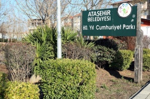 Ataşehir'de Yeşil alanlar artıyor, 2017