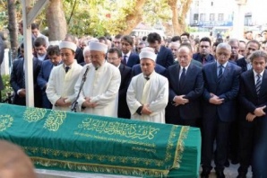 Kadir Topbaş, Saadet Eres Cenaze Fotoları