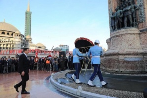 Gazi Mustafa Kemal Atatürk İstanbulda Törenlerle anıldı