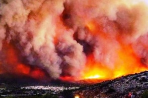 Yunanistan Doğal Afet, Orman Yangını 2018