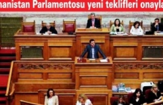 Yunanistan Parlamentosu yeni teklifleri onayladı