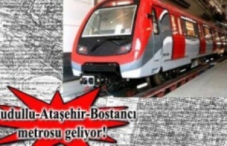 Bostancı, Ataşehir, Dudulu Metro Hattı Müjdesi