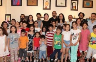 Ataşehir'de Yaz Sanat Okulu Öğrencilerinden...