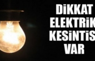 Ataşehir, Üsküdar ve Beykoz'da elektrik kesintisi