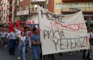 İstanbul’da Terörü Protesto Eylemleri