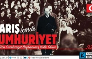 KADIKÖY BÜYÜK CUMHURİYET YÜRÜYÜŞÜ’NE HAZIR