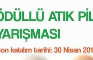 Ataşehir'de Atık Pil Toplama Yarışması yeniden...