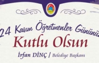 Başkan Dinç’ten Öğretmenlerle Günü Mesajı