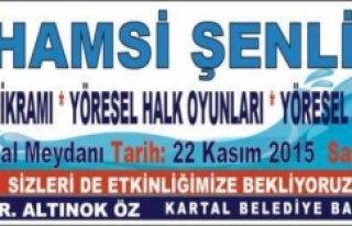 KARTALLILAR HAMSİ ŞENLİĞİNDE BULUŞUYOR